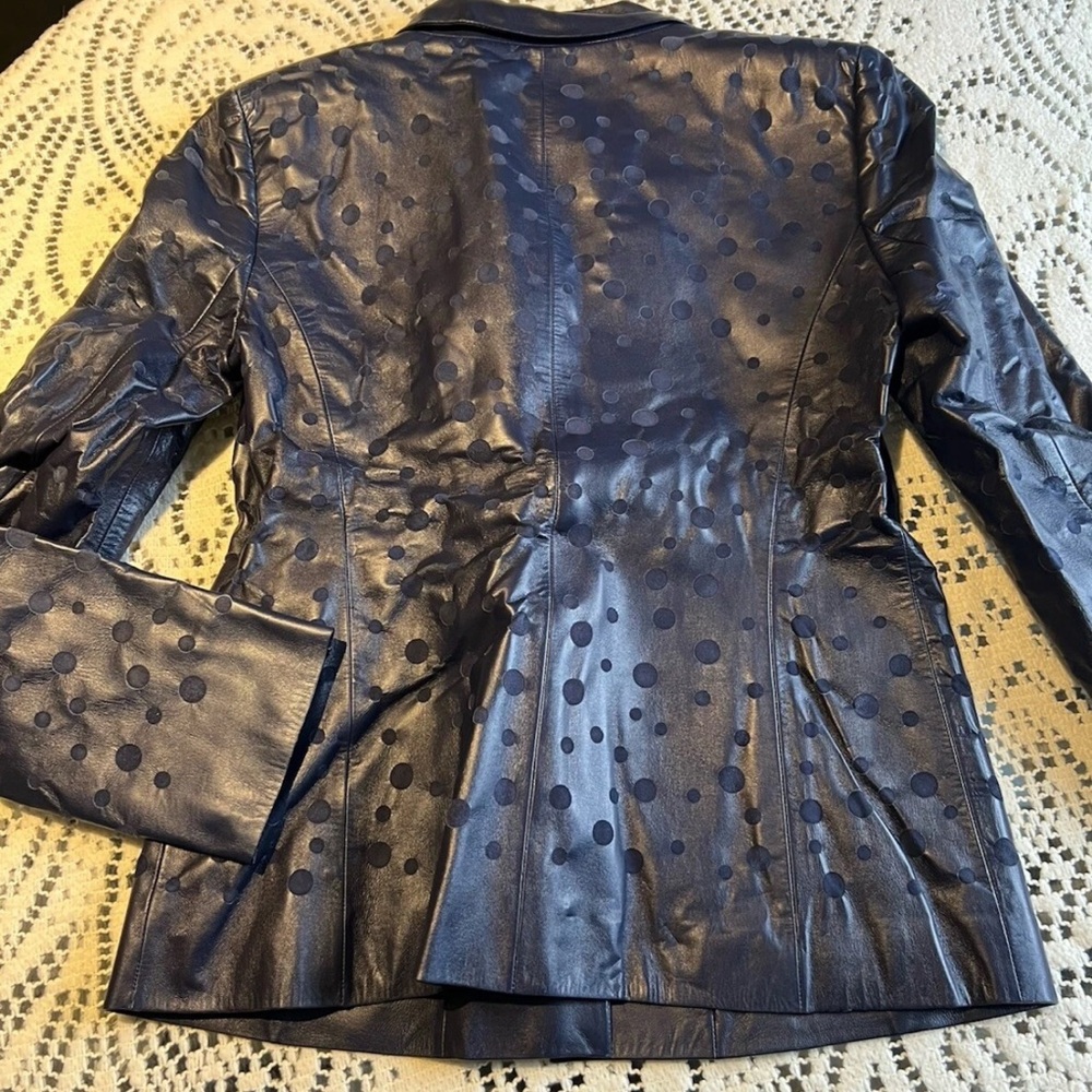 Salvatore Ferragamo Women’s Lamb Leather Blazer - Picture 2 of 15